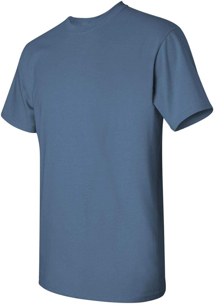 Gildan 5.4 oz Cotton T-shirt (5000) Tee X-Large Indigo Blue