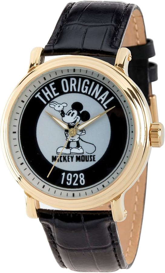 Disney Mickey Mouse Adult Vintage Analog Quartz Watch