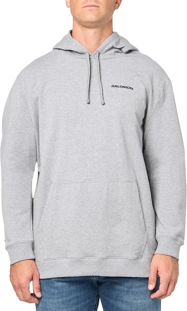 Salomon Men's Performance Pull Over Hooded Sweatshirt