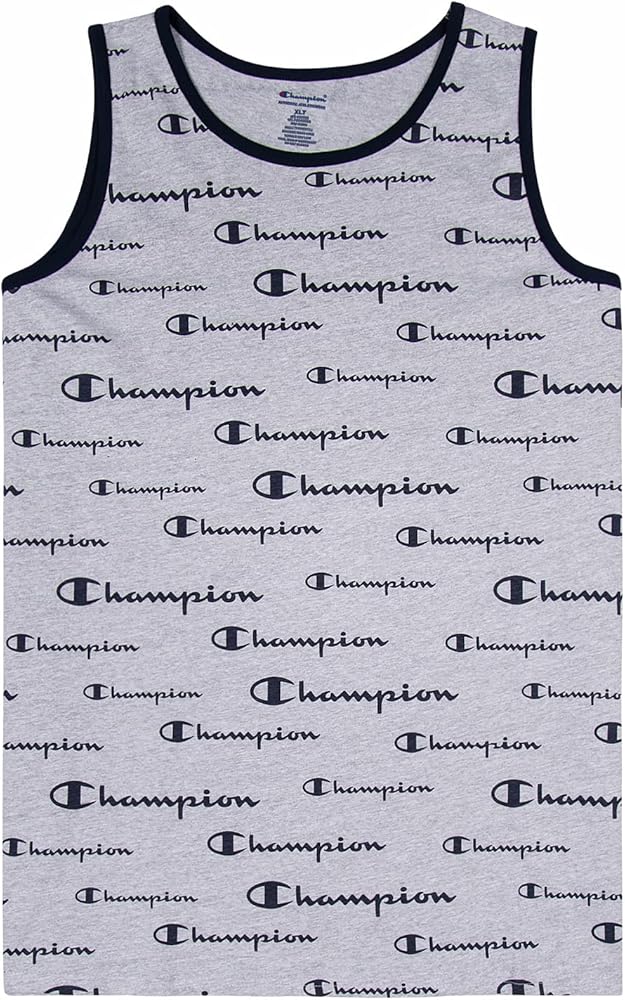 Champion Big and Tall Tank Tops for Men – Big and Tall Mens Sleeveless Shirts Grey White