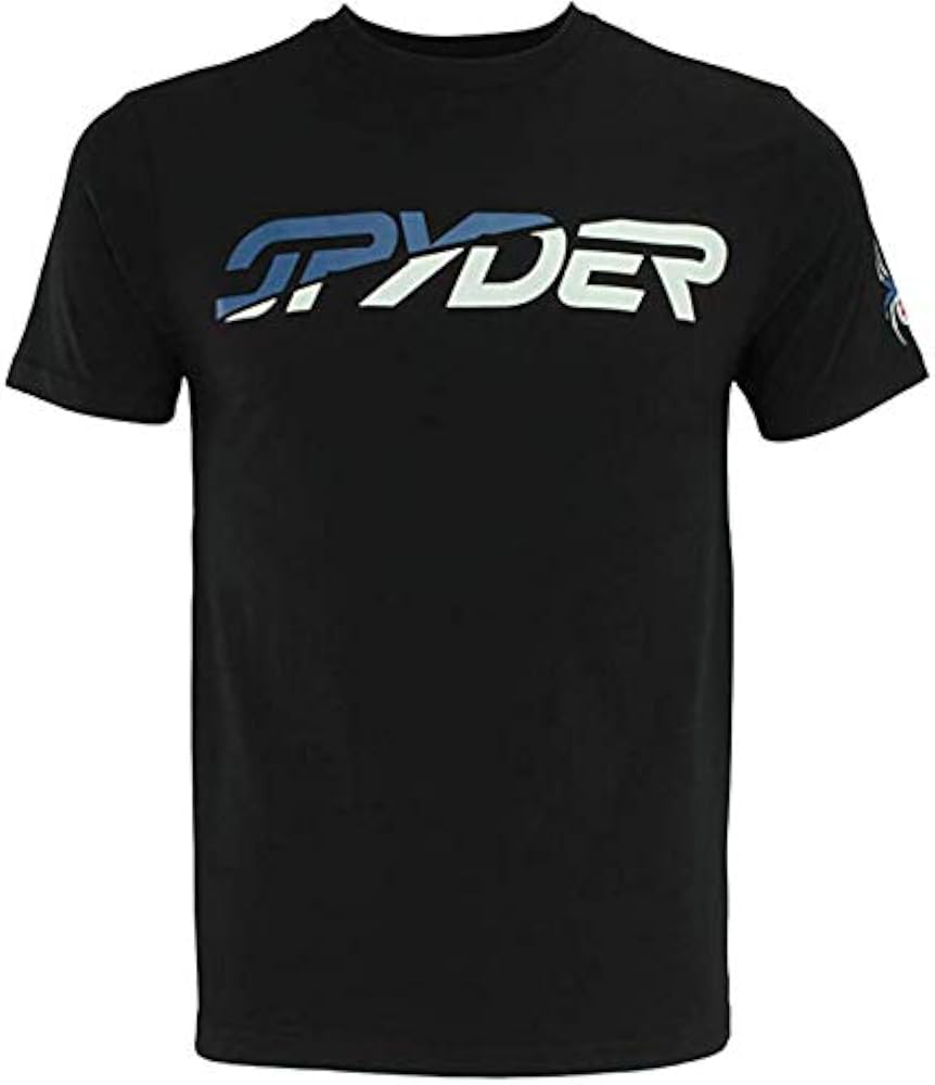 Spyder Men's Athletic Short Sleeve Graphic Cotton T-Shirt