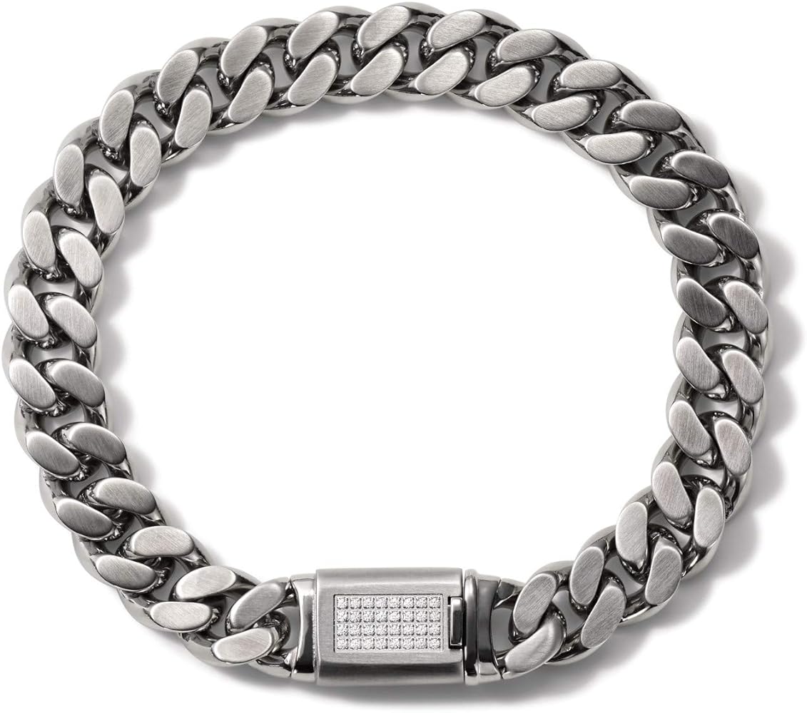 Bulova Mens Classic Chain Bracelet