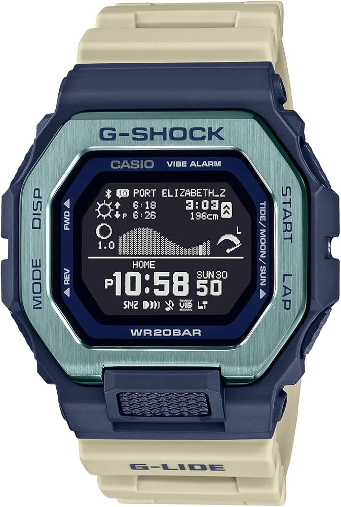 Casio GBX-100TT-2JF [G-Shock Bluetooth Sportsline G-LIDE GBX-100 Color Model] Men's Watch Japan Import April 2023 Model gray / black