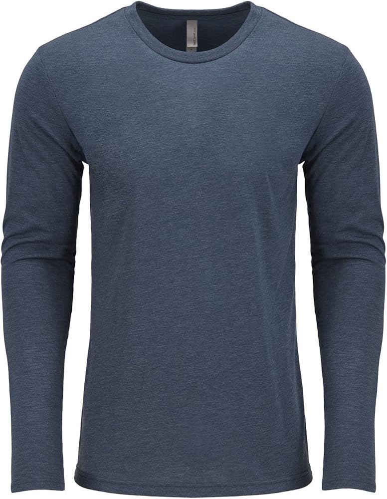 Next Level 6071 Men's Tri-Blend Long-Sleeve Crew