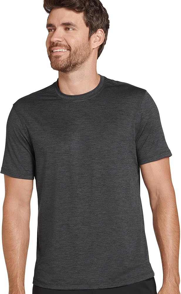 Jockey Men's Activewear Space Dye Crew Tee