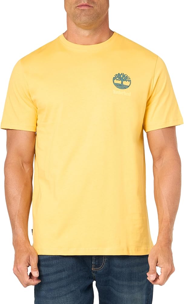 Timberland Men's Back Forest Graphic Short Sleeve T-Shirt