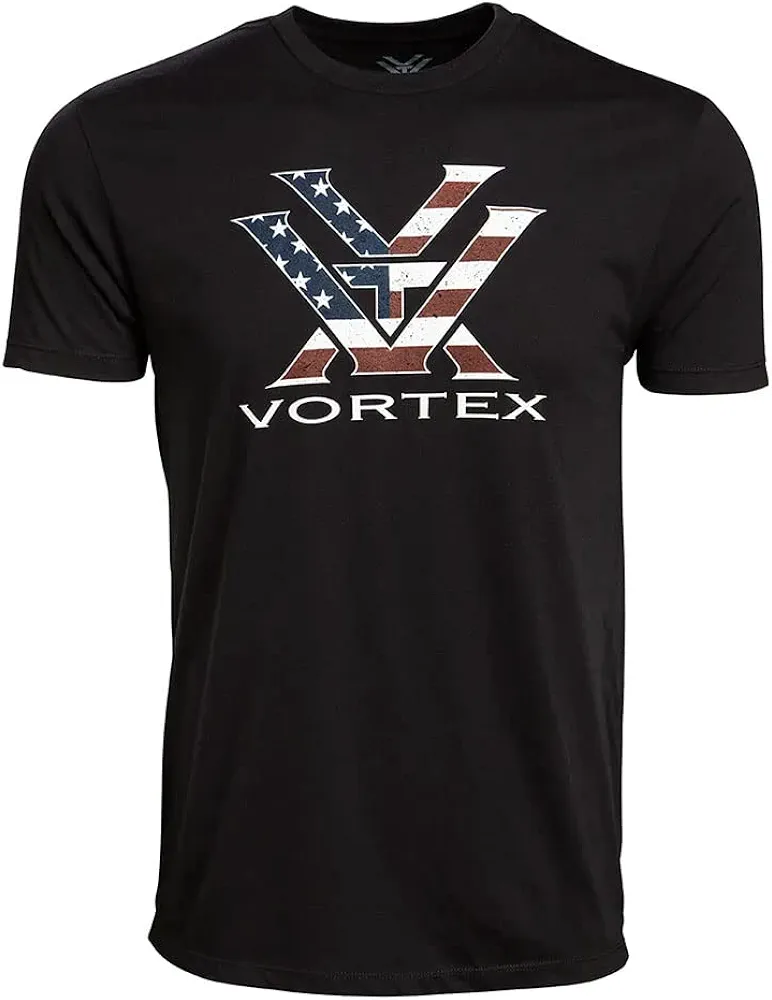 Vortex Men's Stars and Stripes Short Sleeve Shirt