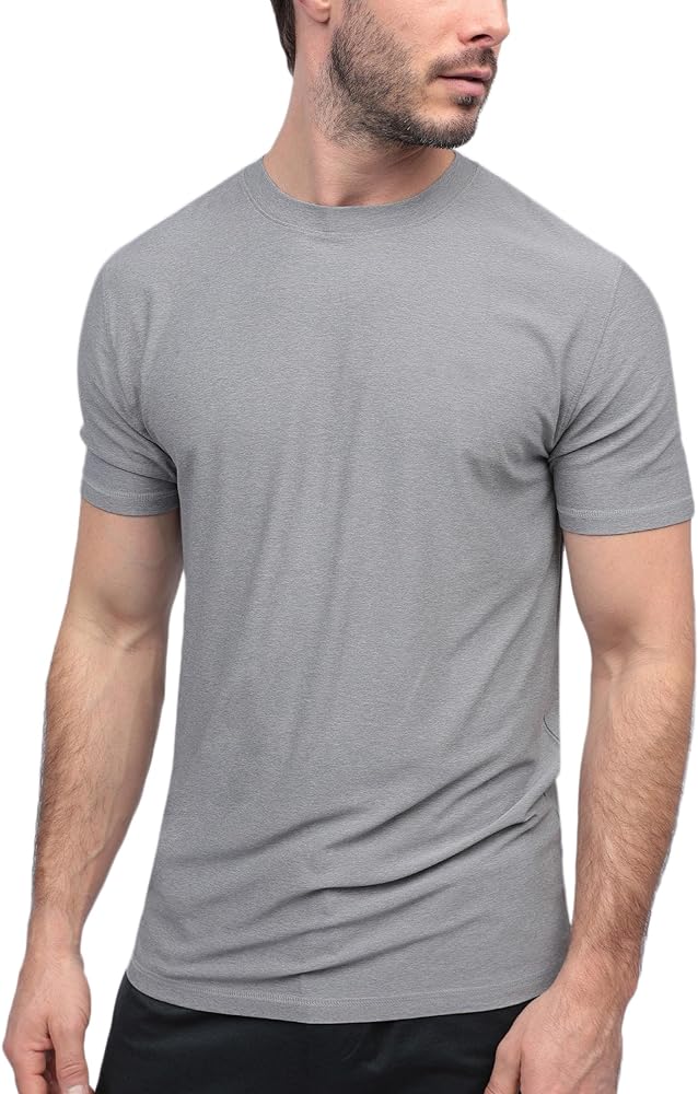 INTO THE AM Premium Workout Shirts for Men - Ultra-Lightweight Athletic Gym Tees S - 4XL