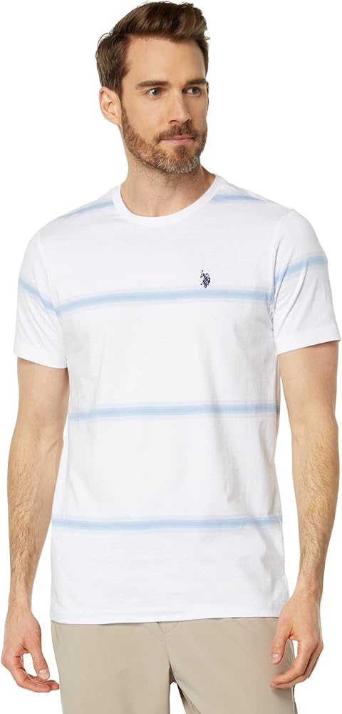 U.S. Polo Assn. Short Sleeve Ombre Yarn-Dye Striped Tee