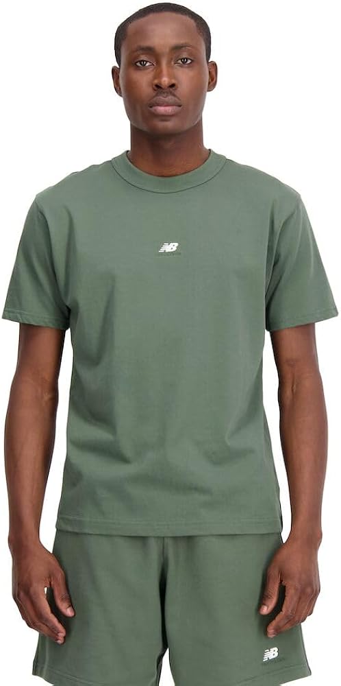 New Balance mens Athletics Remastered Cotton Jersey Short Sleeve