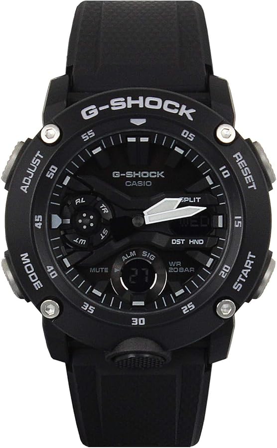 Casio G-Shock GA-2000S-1A Carbon Core Guard Digital Analog Mens Watch GA-2000