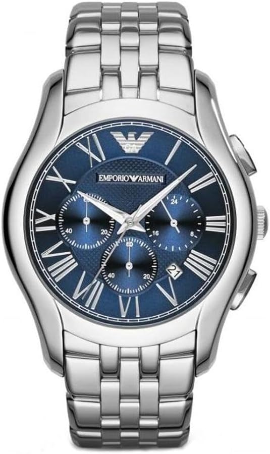 Emporio Armani Mens Classic Stainless Steel Wrist Watch