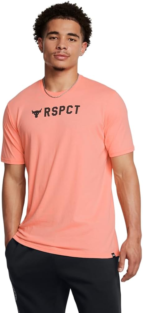 Under Armour Men's Project Rock Respect Short Sleeve T Shirt