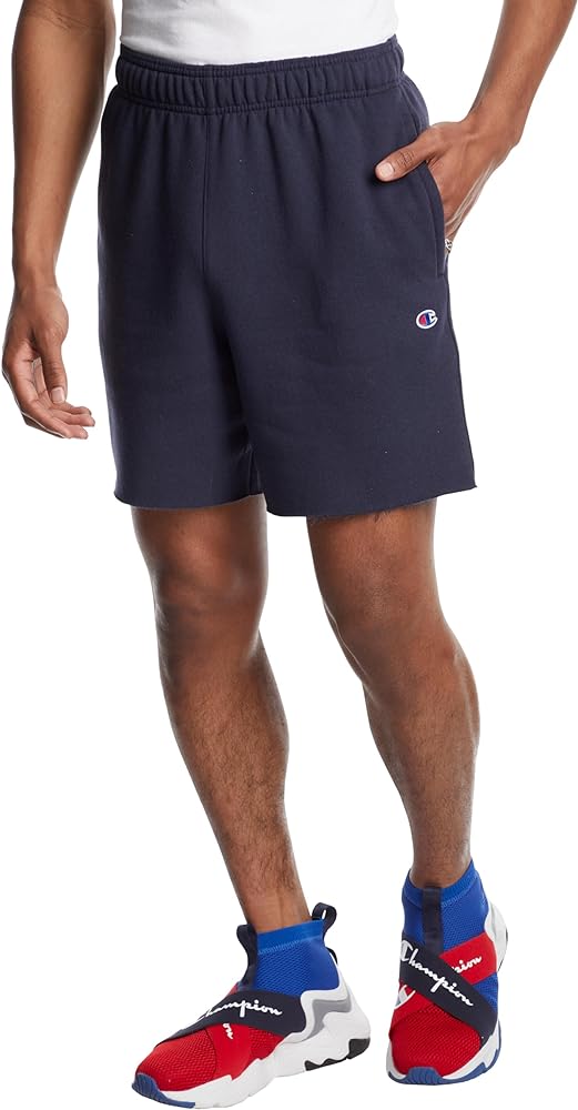 Champion mens Shorts, Powerblend, Fleece Midweight Shorts, Athletic Shorts With Pockets (Reg. Or Big & Tall)