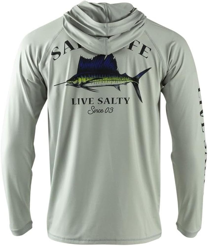 Salt Life Men's Quest Lightweight Performance Hoodie