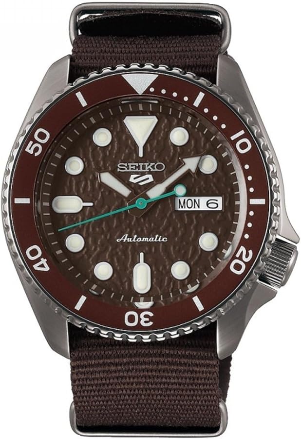 SEIKO 5 Sports SRPD85K1 Men's Watch Steel Brown Automatic