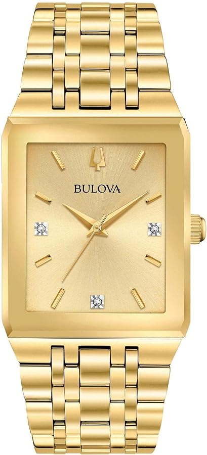 Bulova Men's Modern - 97D120, Yellow, One Size, 97D120-AMZUK