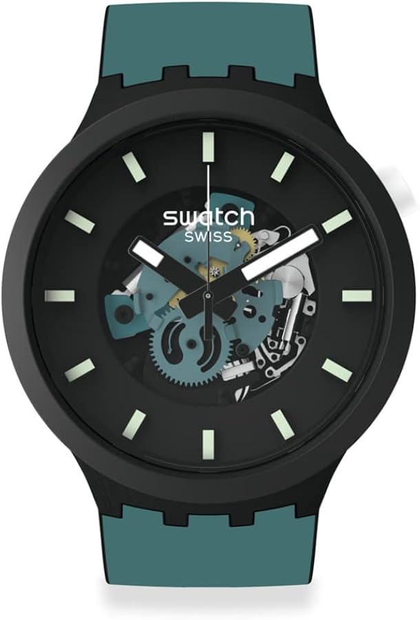 Swatch NIGHT TRIP Unisex Watch (Model: SB03B107)