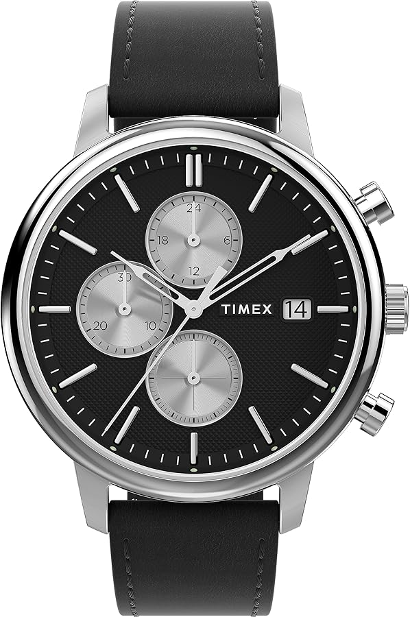 Timex Men's Chicago Day-Date 45mm Watch