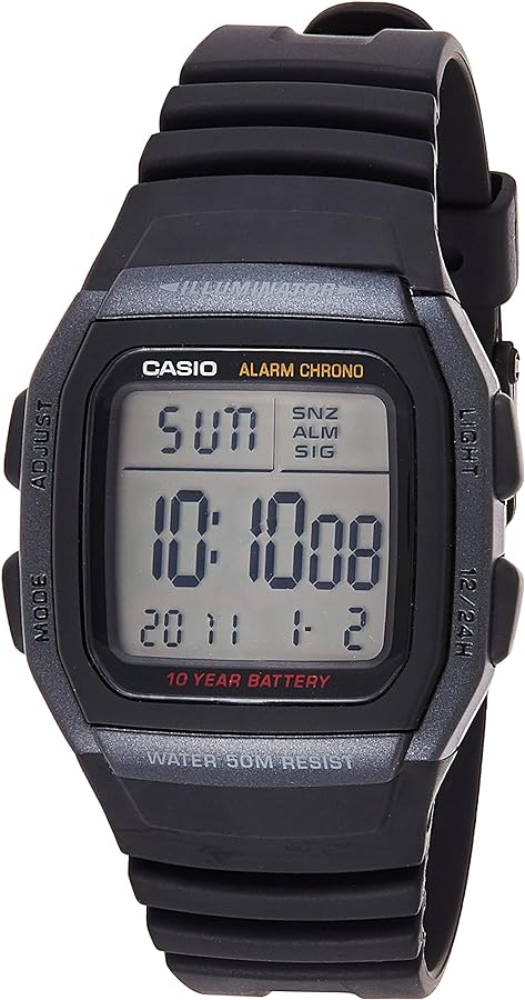 Casio Men's W96H-1BV Classic Sport Watch