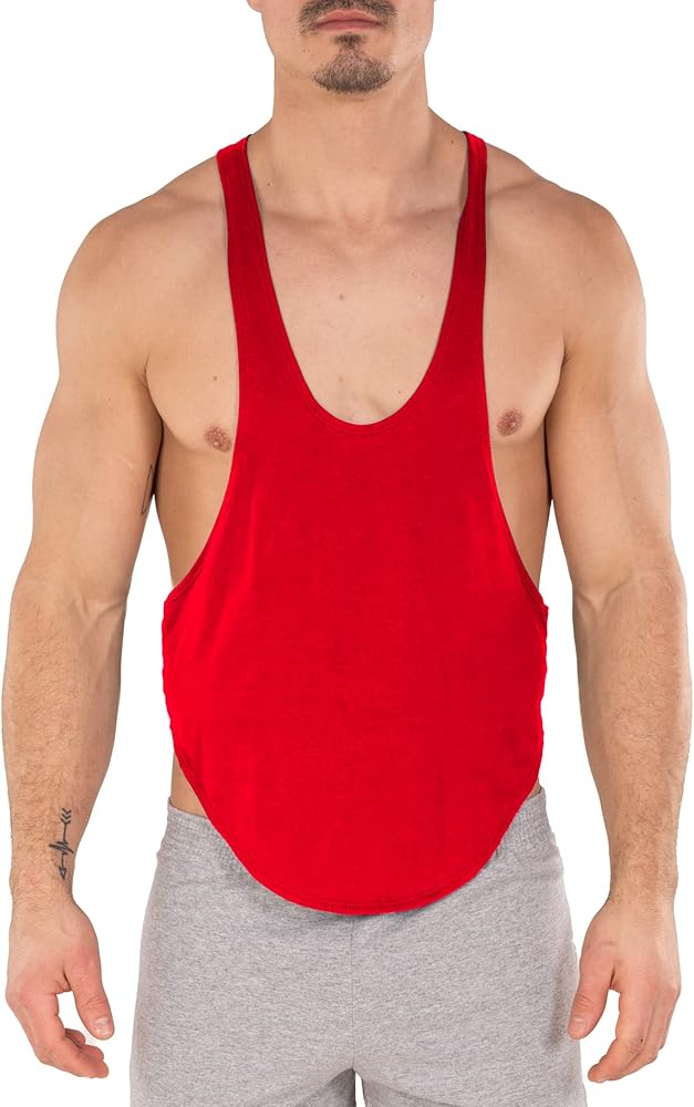 Gary Majdell Sport Mens Bodybuilding Gym String Posing Tank Top New