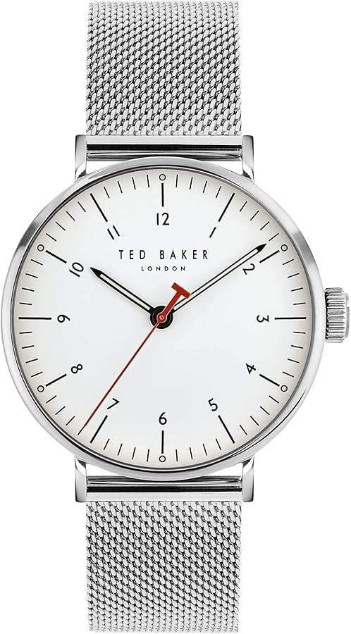 Ted Baker Howden Stainless Steel Mesh Band Watch (Model: BKPHOF2049I)