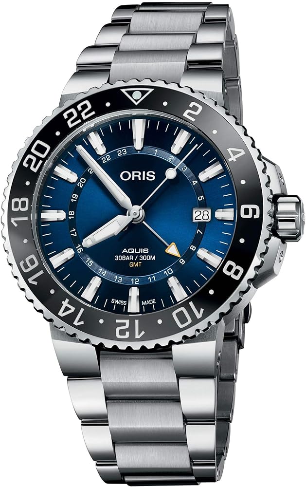 Aquis GMT Date Blue Dial 43.5mm Watch