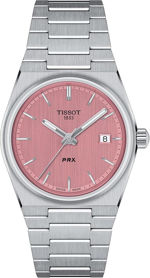 Tissot Unisex PRX 35mm Quartz Watches, Grey, Stainless Steel, 11 T1372101133100