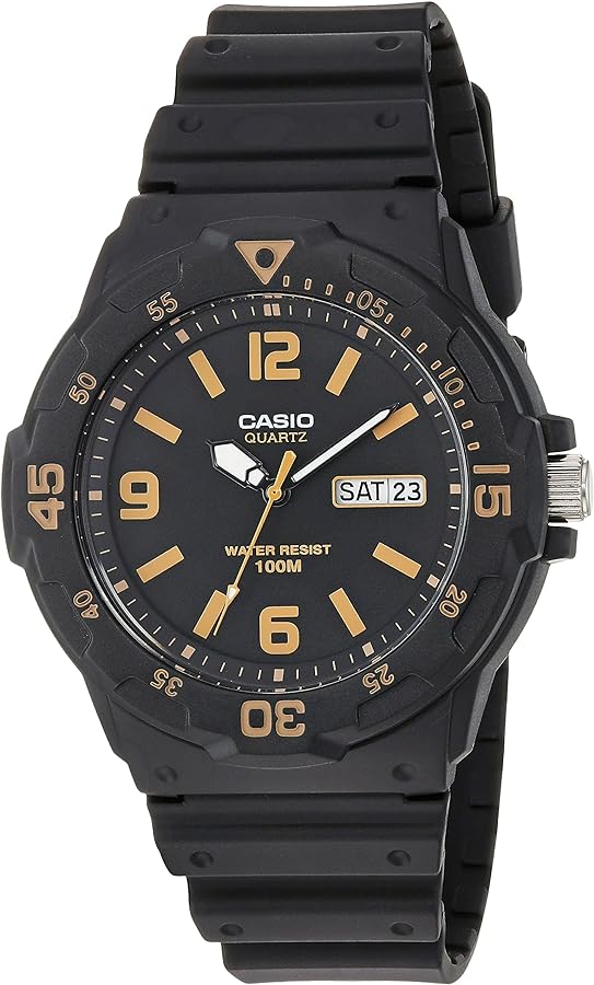 Casio Men's MRW-200H-1B3VCF Classic Analog Display Quartz Black Watch