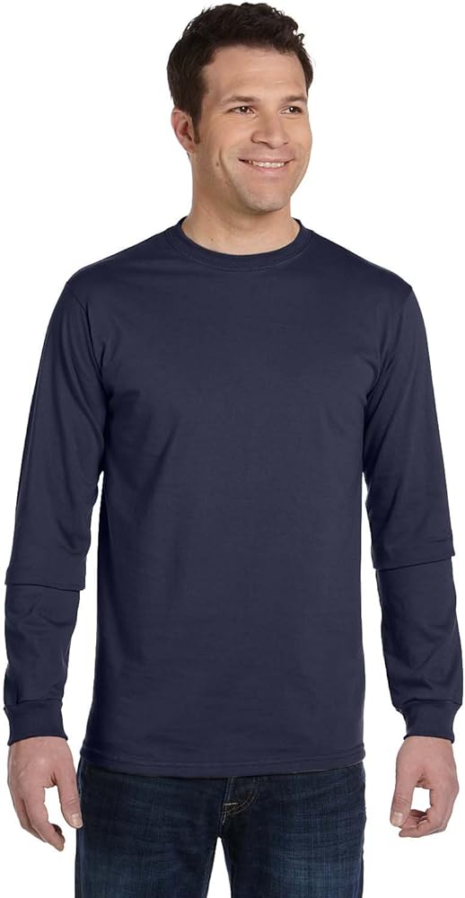 Men's 100% Organic Cotton Long Sleeve Tee