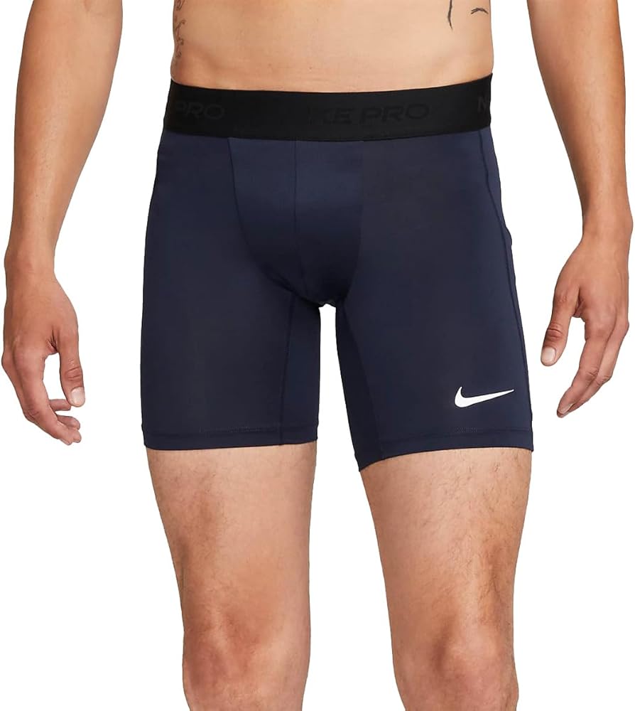 Nike Pro Men's Dri-FIT Fitness Shorts (Obsidian/White, FB7958-451) Size X-Large