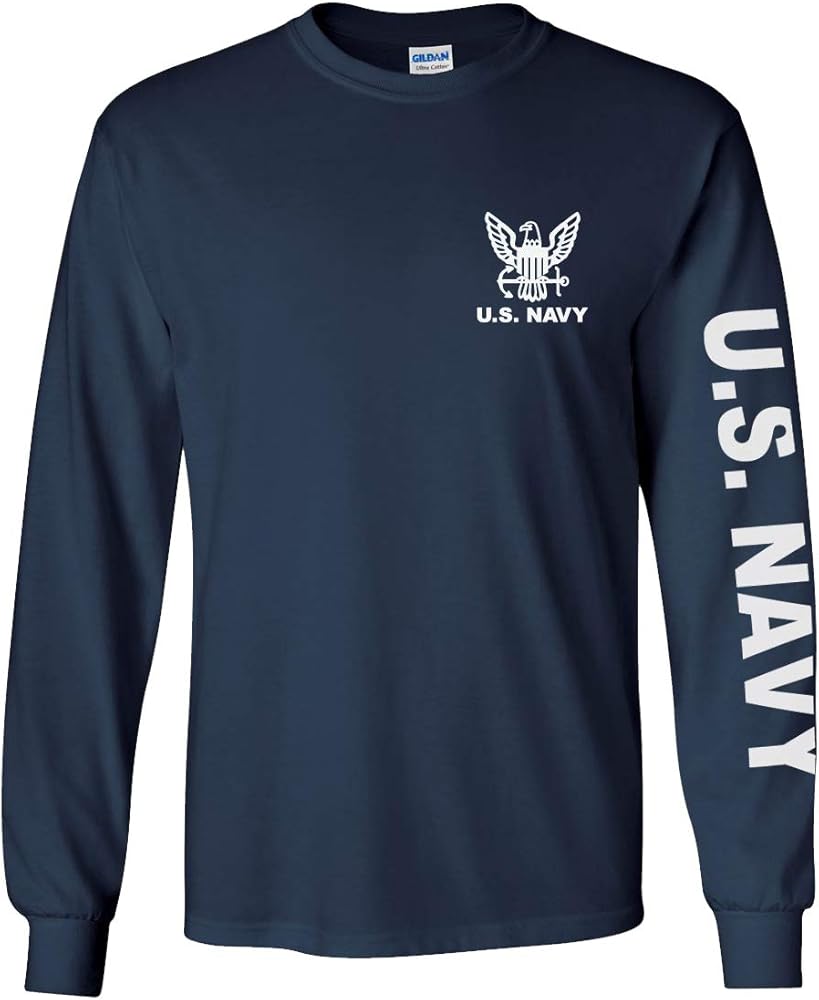 Officially Licensed United States Navy Long Sleeve T-Shirt