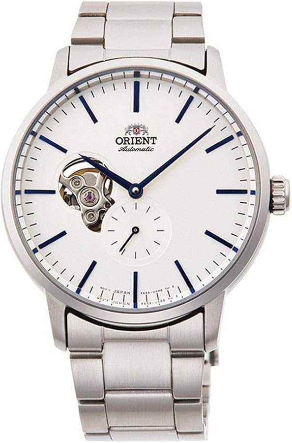 Orient Men's Analogue Automatic Watch with Stainless Steel Strap RA-AR0102S10B, Silver, Bracelet