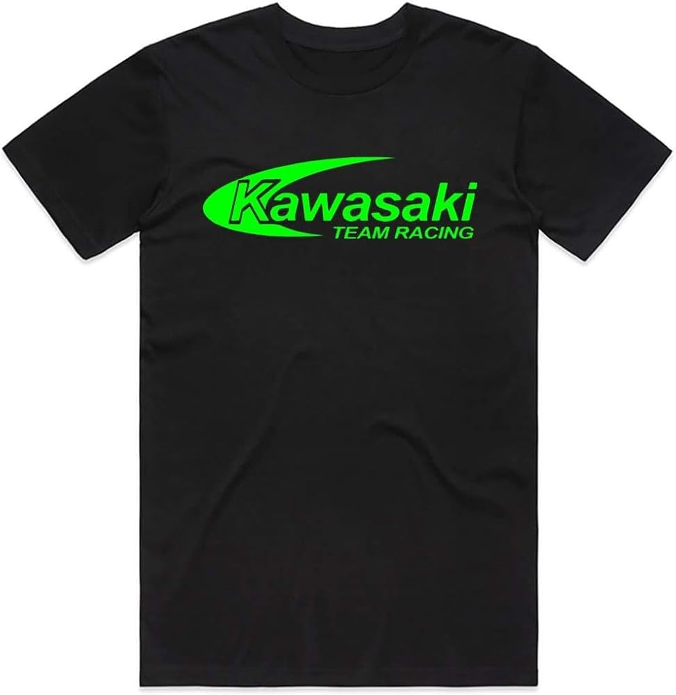 Kawasaki Team Racing Green Logo Tee Shirt