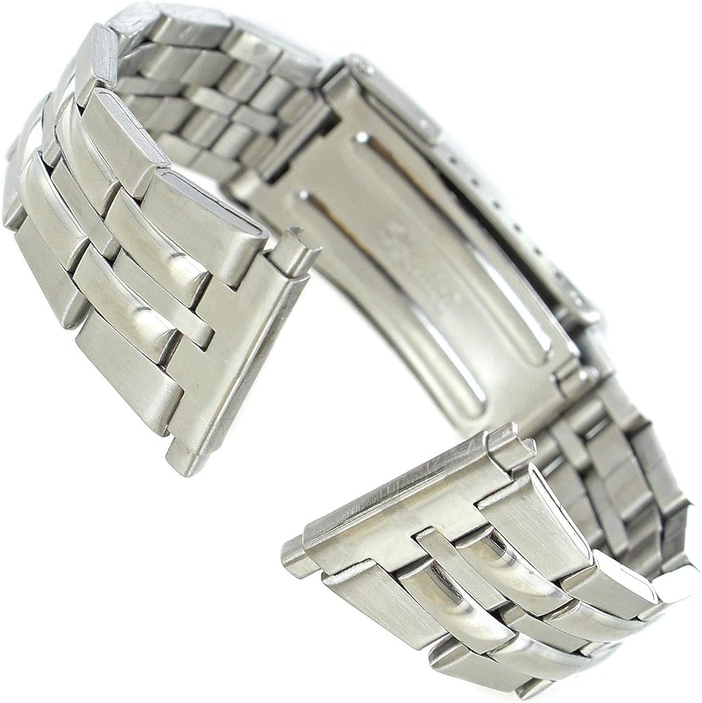 18-22mm SpeidelSilver Stainless Steel Deployment Buckle Mens Watch Band 1765/00