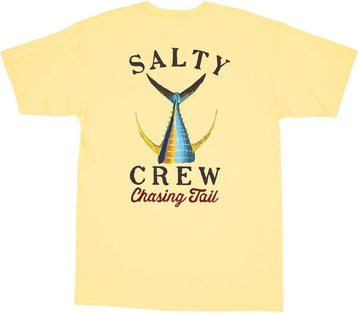 Salty Crew Tailed SS Tee - Men's Fashion Casual Short Sleeve T-Shirt Cotton - Regular Fit - Lifestyle Beach Apparel