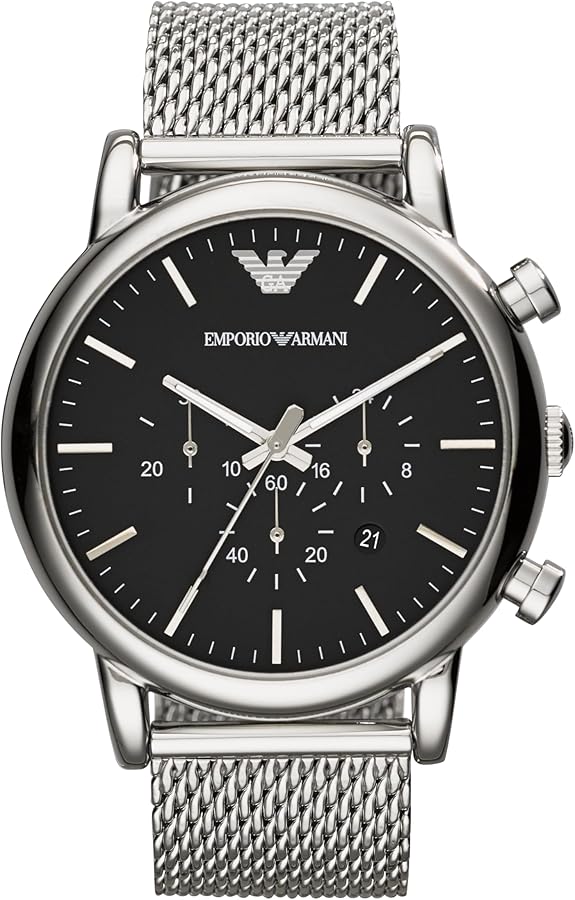 Emporio Armani Men's AR1808 Dress Silver Watch