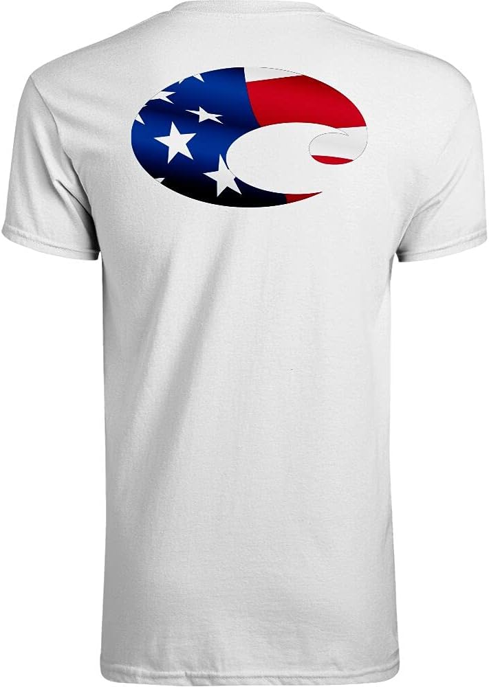 Costa Del Mar Men's Costa Flag T-Shirt