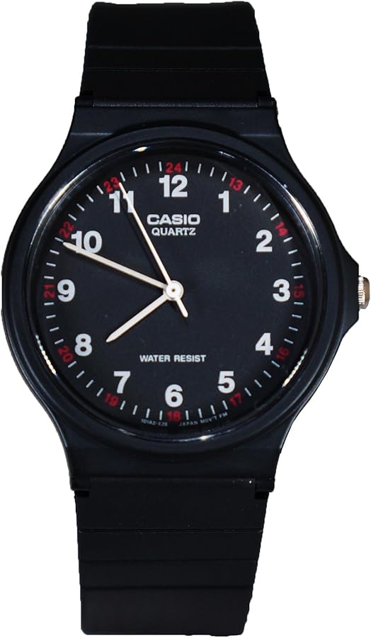 Casio MQ24-1B Analog Watch Black 1 Size