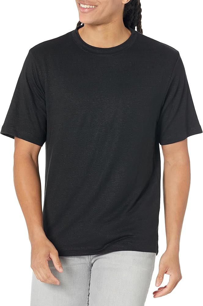 Theory Men's Ryder Tee Flex Linen