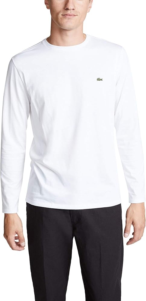 Lacoste Long Sleeve Pima Jersey Crewneck T-Shirt Shirt