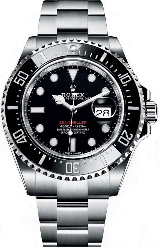 Rolex Oyster Perpetual Sea-Dweller 43 mm Ceramic Bezel Stainless Steel Men's Watch 126600BKSO