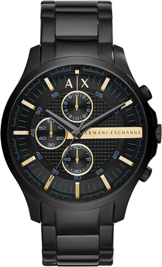 A|X Armani Exchange Chronograph Watch for Men; Men's Watch with Leather, Stainless Steel or Silicone Band