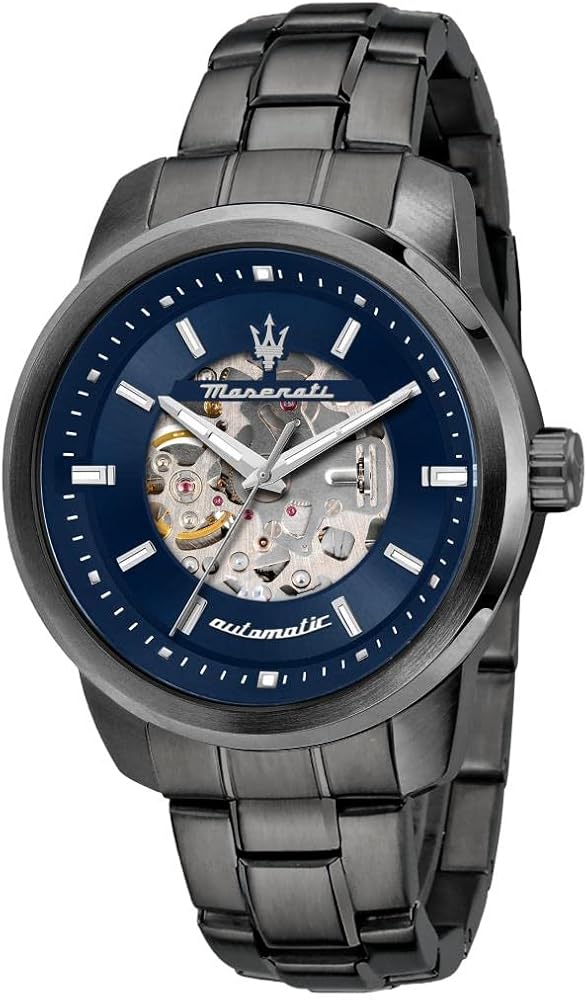 Maserati Men's Successo R8823121001 Grey Stainless-Steel Automatic Self Wind Fashion Watch