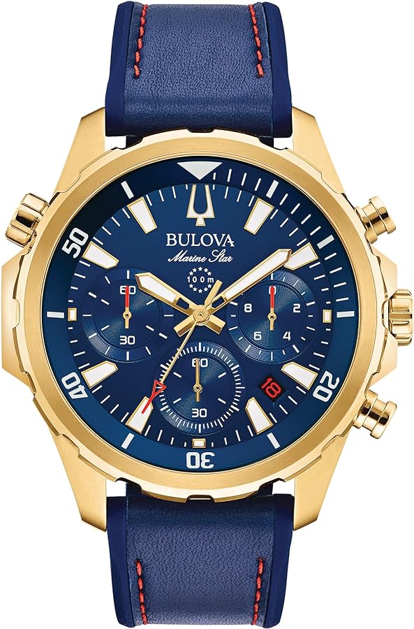 Bulova Marine Star - 97B168 Blue One Size