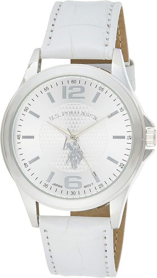 U.S. Polo Assn. Classic Men's USC50202 Analog Display Analog Quartz White Watch