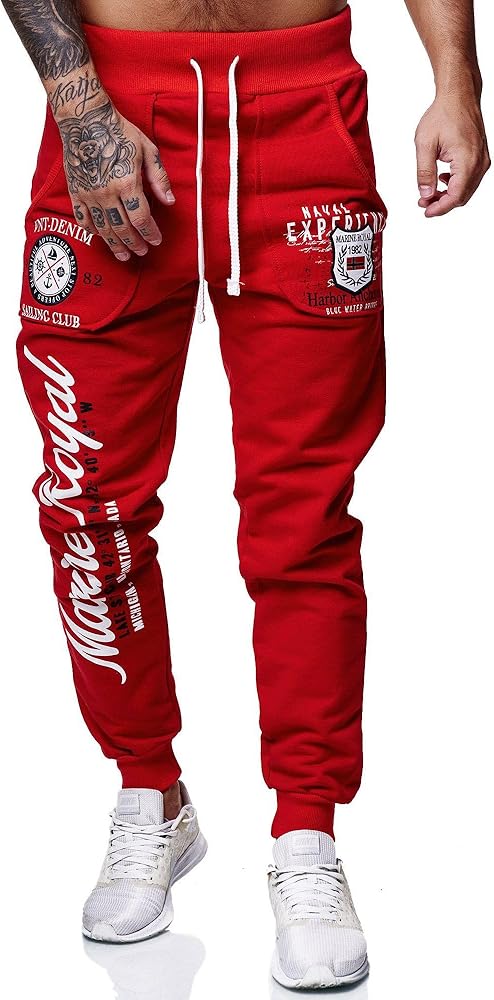 Men's Jogger Pants, Sports Fitness Running Casual Sweatpants