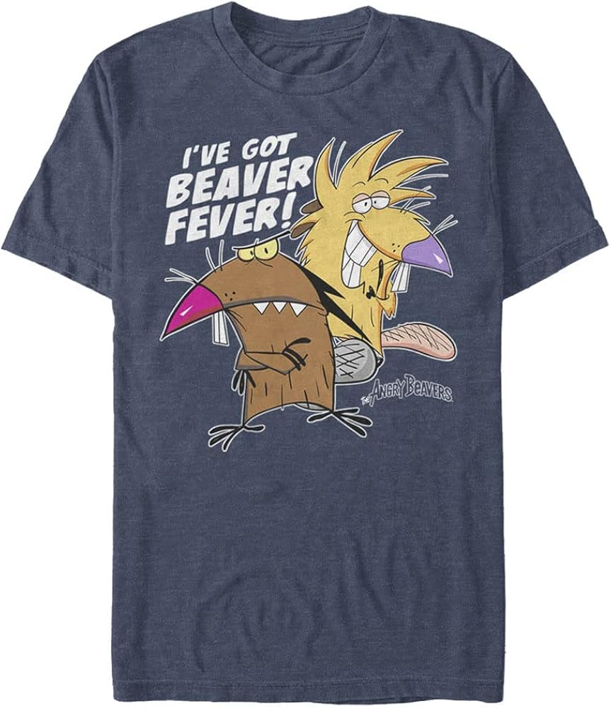 Nickelodeon Big & Tall Angry Beavers Men's Tops Short Sleeve Tee Shirt