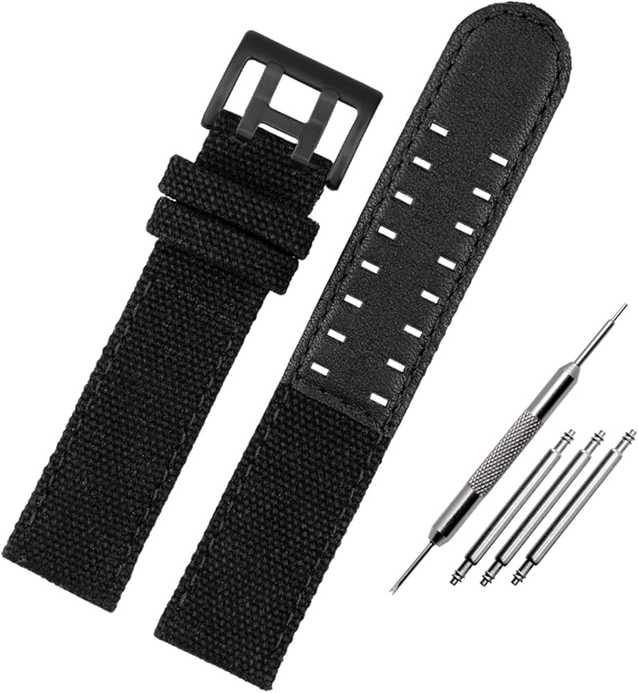 EPANO For Hamilton Khaki Field Watch h760250/h77616533/h70605963 H68201993 Watch Strap Genuine Leather Nylon Men Watch Band 20mm 22mm