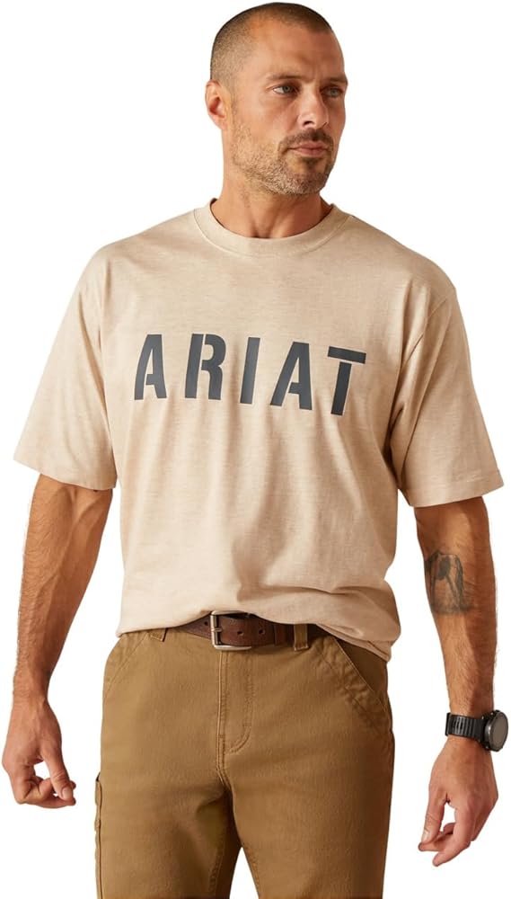 Ariat Men's Rebar Cotton Strong Block